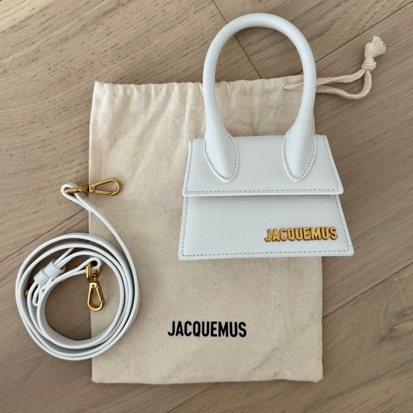 Jacquemus Handbags - Pristine ⭐️ JACQUEMUS Le Chiquito Mini Crossbody White Leather Bag